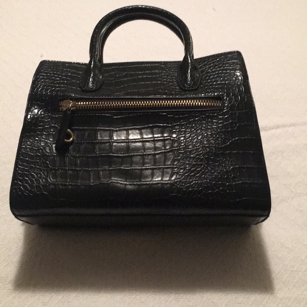 NEW Black Crocodile Handbag